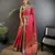 hot pink soft silk blend zari weaving patola saree