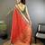 red soft silk blend zari weaving patola saree