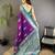 purple soft silk blend dual zari peacock butta worked banarasi saree 