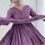 Lavender mal chanderi with mirror & hand work sharara suit