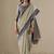 beige handloom cotton casual wear saree