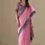 baby pink handloom cotton casual wear saree