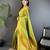 light green soft silk blend banarasi zari woven weaving saree