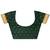 dark green soft silk blend banarasi zari woven weaving saree