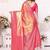 Coral Pink Color Premium Banarasi Tissue Silk Blend Sarees 