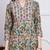Green women's pure cotton jaipuri printed tunic