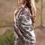gray silk blend blended printed casual wear saree