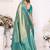 Turquoies Color Premium Banarasi Tissue Silk Blend Sarees 
