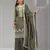 Leaf green crush silk Embroidered Salwar suit