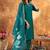 Rama green roman silk thread embroidered sequence salwar suit