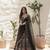 Printed Bhagalpuri Silk Readymade Lehenga with Handwork Blouse & Net Dupatta 