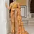 silk blend saree with premium embroidery sequins & diamond cutwork