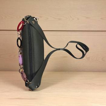 Stylish Floral Fabric Sling Bag for Girls | Green Travel Crossbody 3