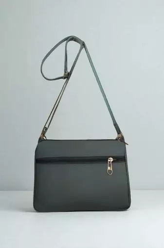 Multi-Colour Fabric Sling Bag | Floral & Check Printed Crossbody