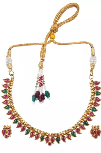 Glamorous kemp necklace set  