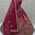 pink embroidered silk bridal lehenga set choli with dupatta with double dupatta
