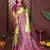 purple banarasi tissue art silk saree