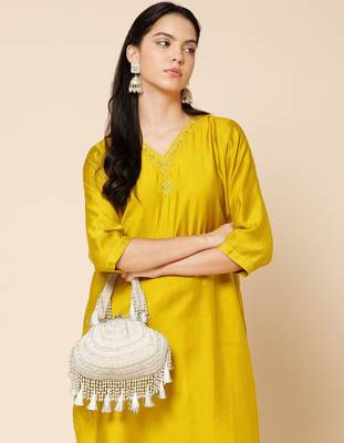 dewdrop fringe ivory, pearl & white embellished velvet clutch 9