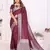 maroon premium georgette art silk saree