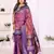 purple premium south soft art silk saree