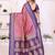 purple premium south soft art silk saree