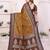 brown premium south soft art silk saree