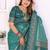 teal premium south soft art silk saree
