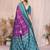 purple premium south soft silk blend saree