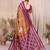 brown premium south soft silk blend saree