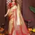 beige banarasi tissue art silk saree