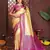 yellow banarasi tissue art silk saree