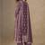 Women onion embriodery sequence work chinion silk semi-stitched salwar suit