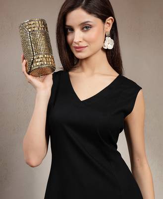 metal mirage metallic gold mosaic clutch 9