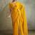 Graceful Yellow Chiffon Haldi Wear Saree With Diamond Work Blouse