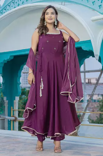 printed kurta pant with dupatta