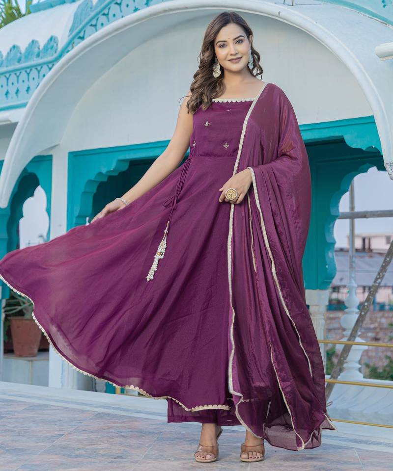 printed kurta pant with dupatta