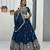 Blue Designer Vichitra Silk Lehenga Choli with Rich Thread Sequence Embroidery and Elegant Dupatta