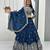Blue Designer Vichitra Silk Lehenga Choli with Rich Thread Sequence Embroidery and Elegant Dupatta