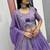 Purple Moss Shimmer Heavy Embroidery Lehenga Choli with Thread & Pipe Work Dupatta