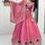 Magenta Moss Shimmer Heavy Embroidery Lehenga Choli with Thread & Pipe Work Dupatta