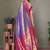 Purple Color Pure Banarasi Tissue Silk Sarees 