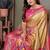 Golden Color Pure Banarasi Tissue Silk Sarees 