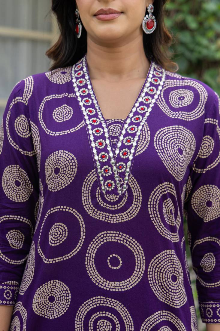 printed kurta pant with dupatta