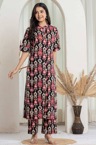 printed kurta with pant