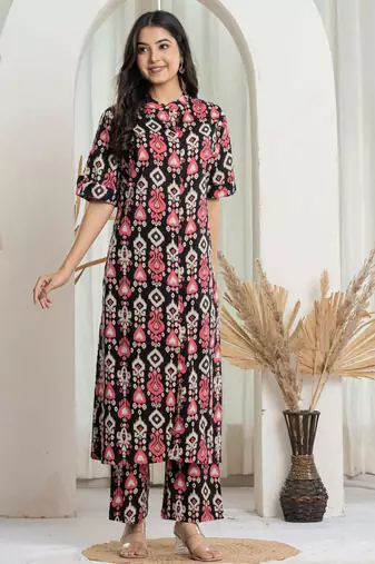 printed kurta with pant