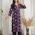 printed kurta with pant