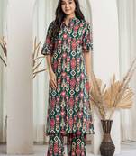 printed kurta with pant