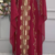 Maroon Embroidered Stitched Kaftan with Heavy Golden Work & Matching Belt