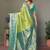 Parrot Green Color Pure Banarasi Tissue Silk Sarees 