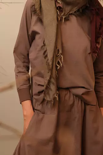 Brown cotton co ord set